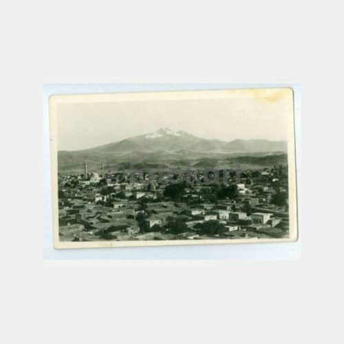 1962 Kayseri Şehir Genel Görünüşü Fotokart