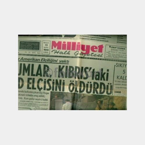1974 Kıbrıs Konulu Milliyet Gazetesi