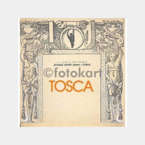 1984 İstanbul Devlet Opera ve Balesi Tosca Kitapçığı