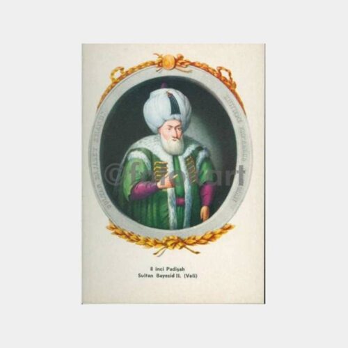 Osmanlı Padişahları Kartları - Sultan 2. Bayezıd