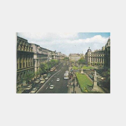 1990 Romanya Bükreş Görünüş Kartpostal