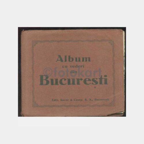 1930 Romanya Bükreş Kartpostal Albümü - Görsel 2