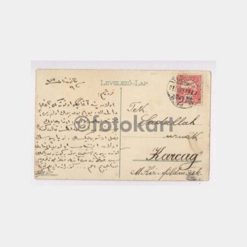 1921 Romanya Temeşvar Damgalı Nadir Kartpostal - Görsel 2