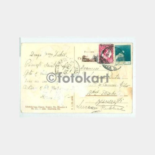 1932 Romanya Braşov Şehir Görünüş Kartpostal - Görsel 2