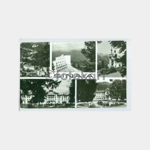 1971 Romanya Sinaia Görünüş Kartpostal