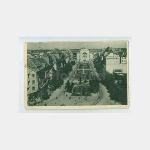 1940 Romanya Temeşvar Görünüş Kartpostal