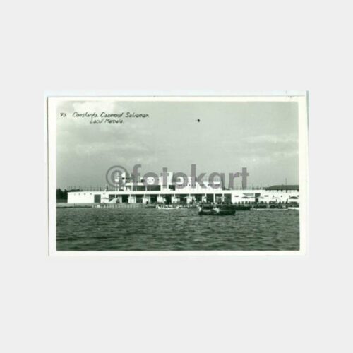 1930 Romanya Köstence Mamaia Plajı Kartpostal