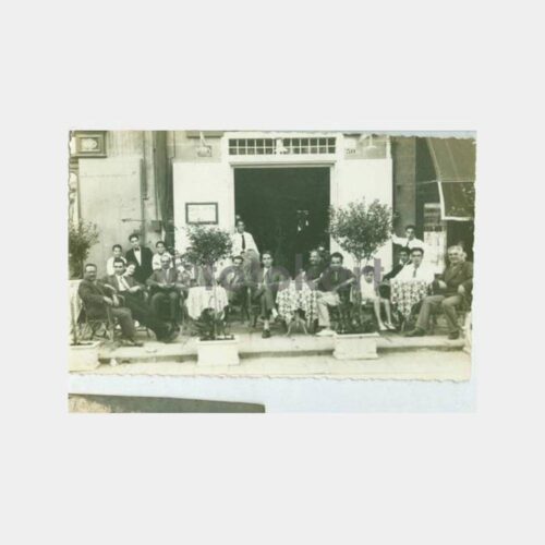 1932 Romanya Galati Türk Kahvesi Fotoğraf