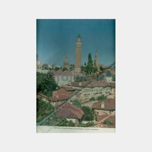1960 Eminönü-Florya-Antalya-Bursa Duvar Takvimi - Görsel 2