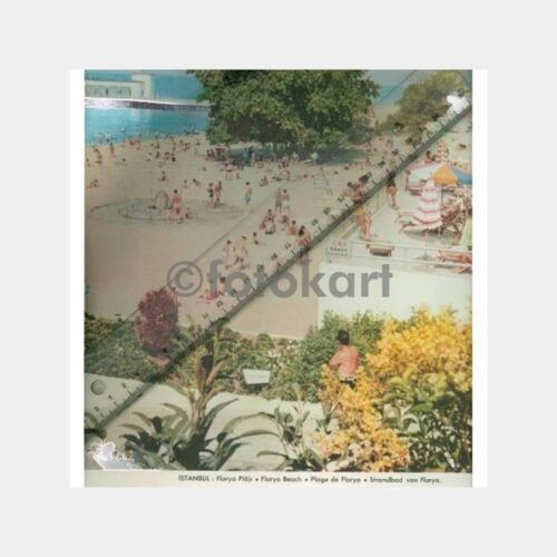 1960 Eminönü-Florya-Antalya-Bursa Duvar Takvimi - Görsel 4