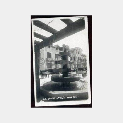 Yalova Kaplıca Büyük Otel Bahçesi Fotoğraf