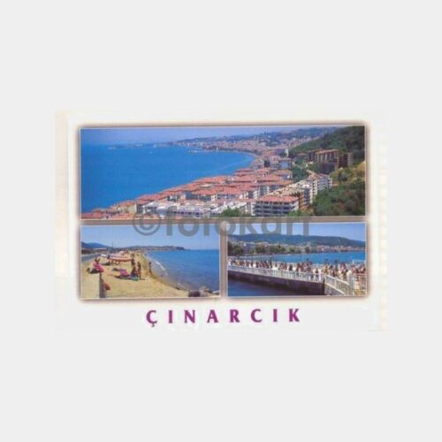 Yalova Çınarcık Şehirden Görünüşler Kartpostal