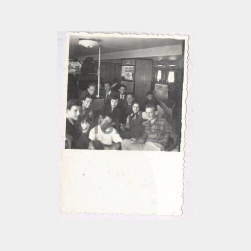 1954 Yalova Vapuru Yolcular Görünüş Fotoğraf