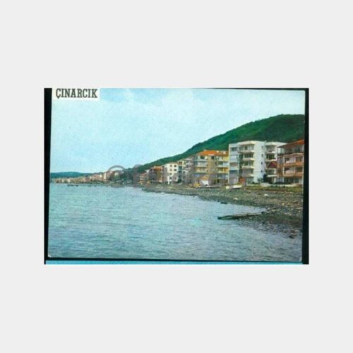 1979 Yalova Çınarcık Sahili Kartpostal