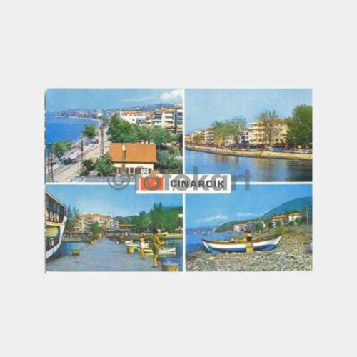 Yalova Çınarcık 4 Görünüş Kartpostal
