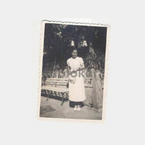 1937 Yalova Termal Kadın Fotoğraf