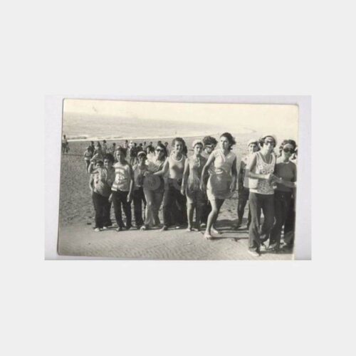 1964 Yalova Sahili Okul Gezisi Fotoğraf