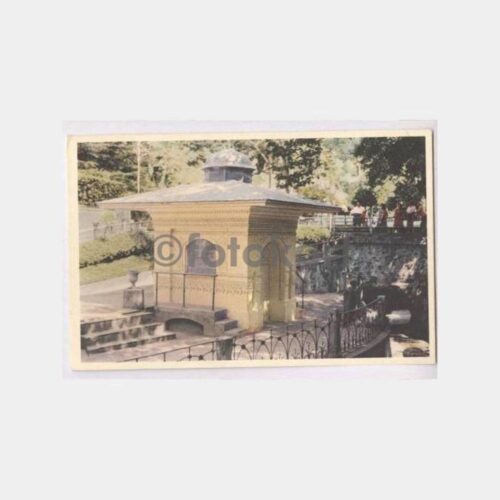 1962 Yalova Kaynak Şadırvan Görünüş Kartpostal
