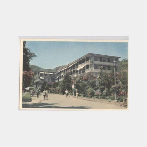 1962 Yalova Termal Değişik Görünüş Kartpostal