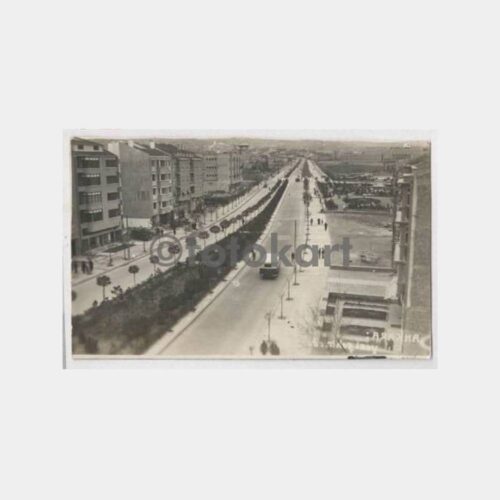 1936 Ankara Yenişehir Görünüş Fotokart