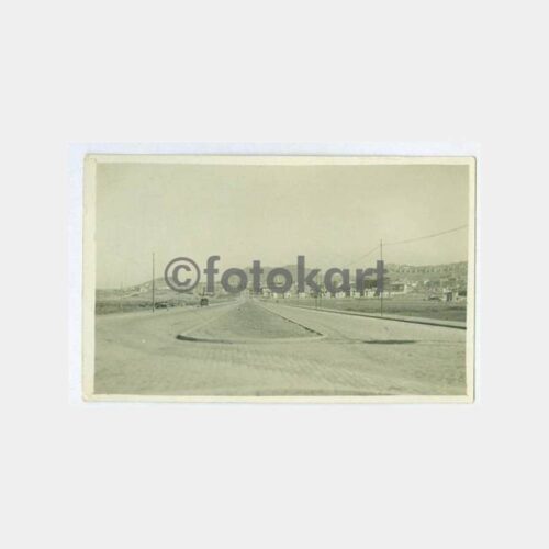 1930 Ankara Yenişehir Cadde Görünüş Fotokart