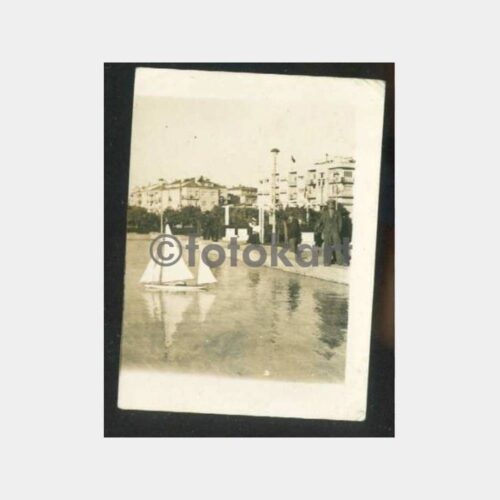 1940 Ankara Yenişehir Park Yelkenli Fotoğraf