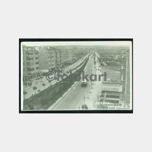 1938 Ankara Yenişehir Görünüş Fotokart