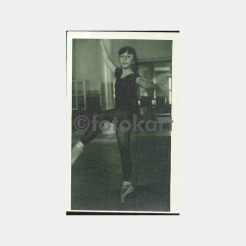 1960 Balerin Kız Konulu Fotoğraf
