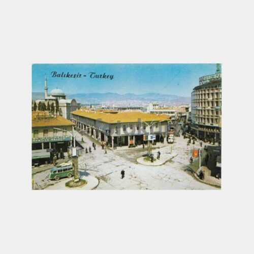 1976 Balıkesir T. İş Bankası Görünüş Kartpostal