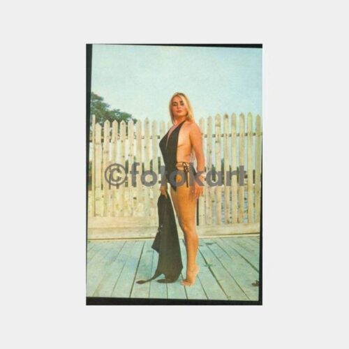 1980 Banu Alkan Sinema Sanatçısı Kartpostal