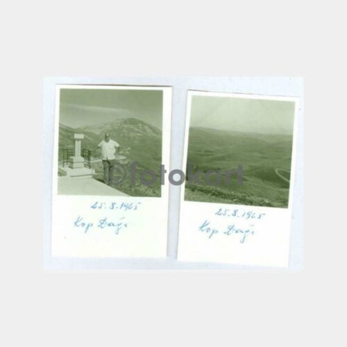 1965 Kop Dağı Erzurum Bayburt Konulu Fotoğraf