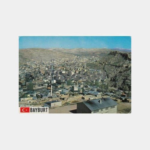 1978 Bayburt Genel Görünüş Kartpostal