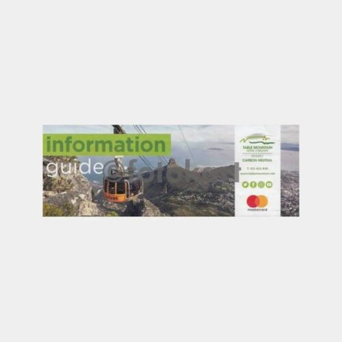 Güney Afrika Konulu 3 Adet Turistik Broşür