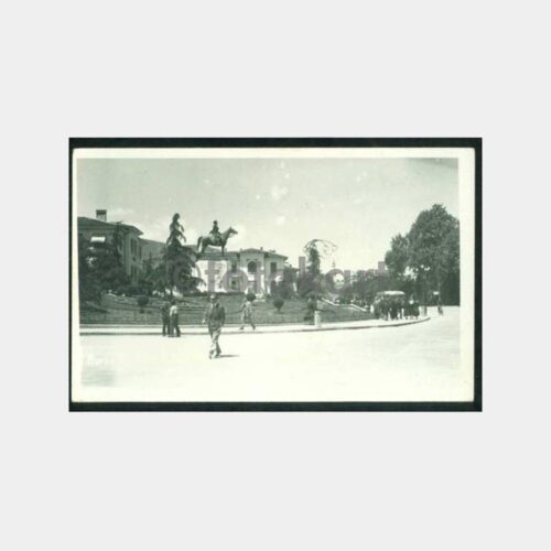 1930 Bursa Atatürk Heykeli Hükümet Meydanı Kartpostal