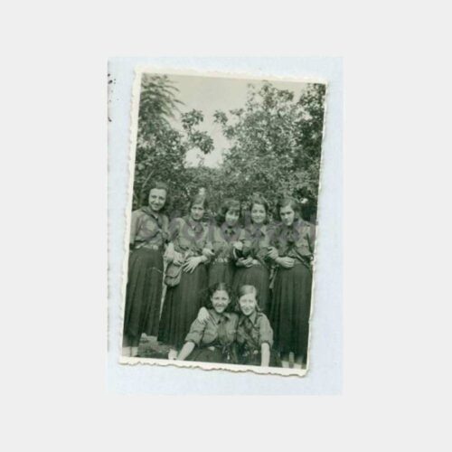 1932 Bursa İzci Kızları Albüm Fotoğraf