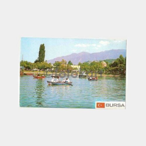 Bursa Fuar Parkı Havuz Görünüş Kartpostal