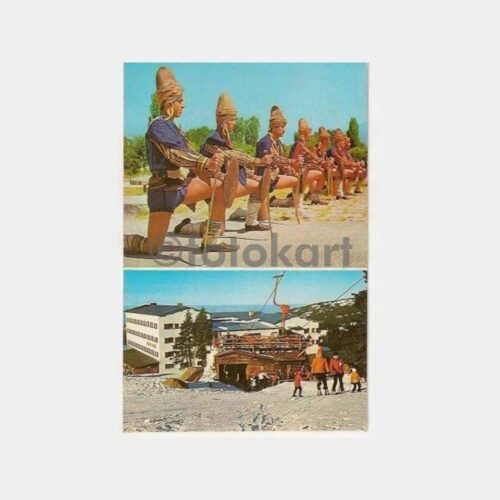 Bursa Kılıç Kalkan ve Uludağ Görünüş Kartpostal