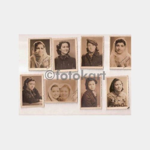 1939 Bursa Kız Lisesi Öğrencileri 28 Adet Fotoğraf