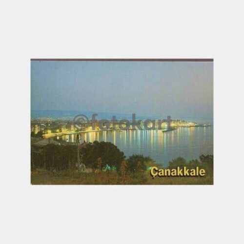 Çanakkale Gece Görünüş Kartpostal
