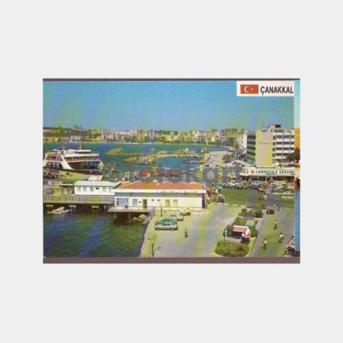Çanakkale Vapur İskele Kartpostal