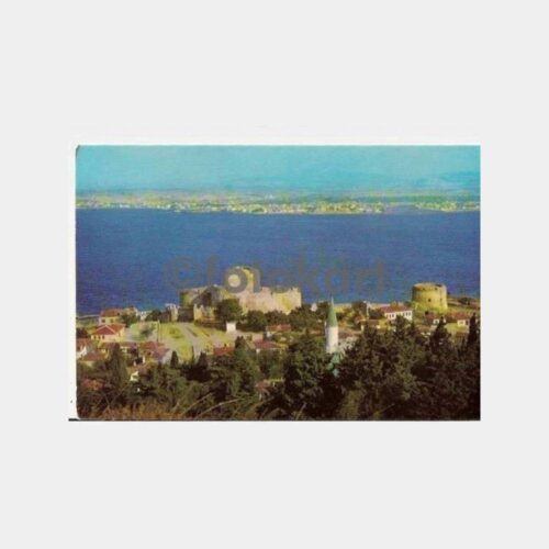 1967 Eceabat Çanakkale Kartpostal