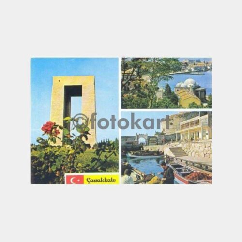 Çanakkale 3 Görünüş Kartpostal