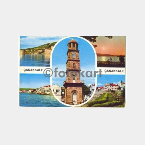 Çanakkale Muhtelif Görünüşler Kartpostal
