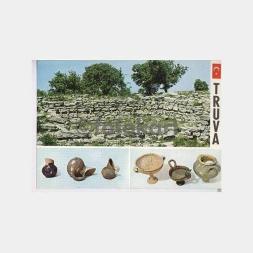 Çanakkale Truva Konulu Kartpostal