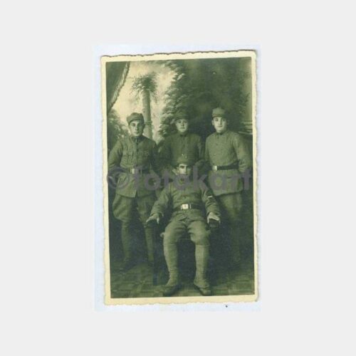 1939 Çanakkale Askerler Stüdyo Fotoğraf
