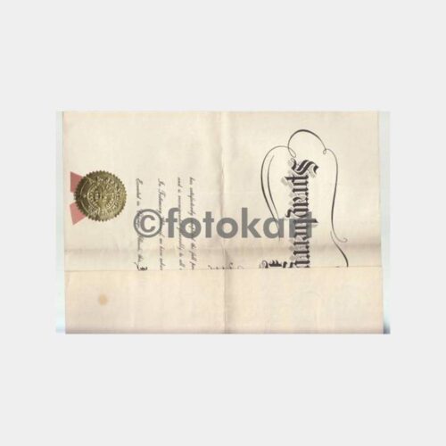 1952 ABD Yabancı Diploma - Görsel 2
