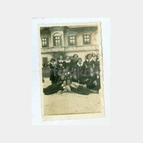 1933 Fenerbahçe Kız Okul Grup 7 Adet Fotoğraf - Görsel 6