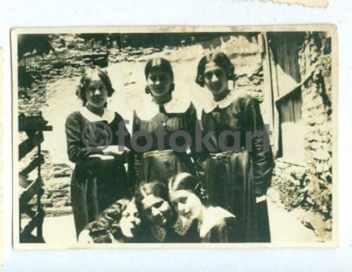 1933 Fenerbahçe Kız Okul Grup 7 Adet Fotoğraf - Görsel 4