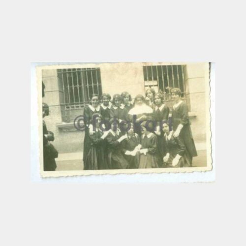 1933 Fenerbahçe Kız Okul Grup 7 Adet Fotoğraf