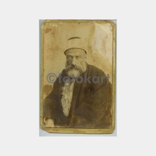 1867 Yunan Stüdyo Yaşlı Dede Konulu Fotoğraf